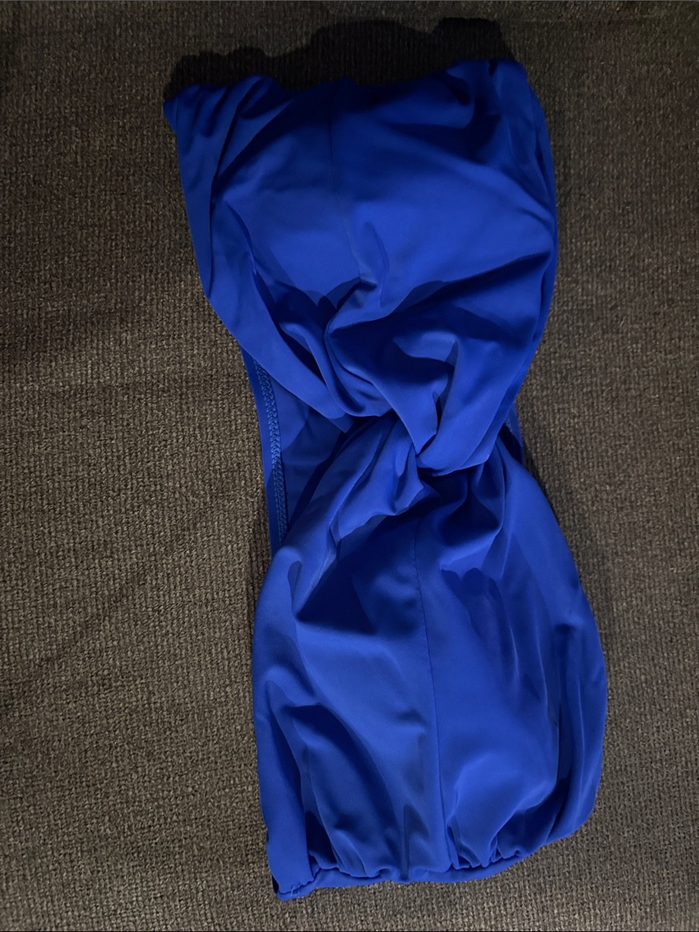 SHEIN Royal Blue Bandeau Bikini Top